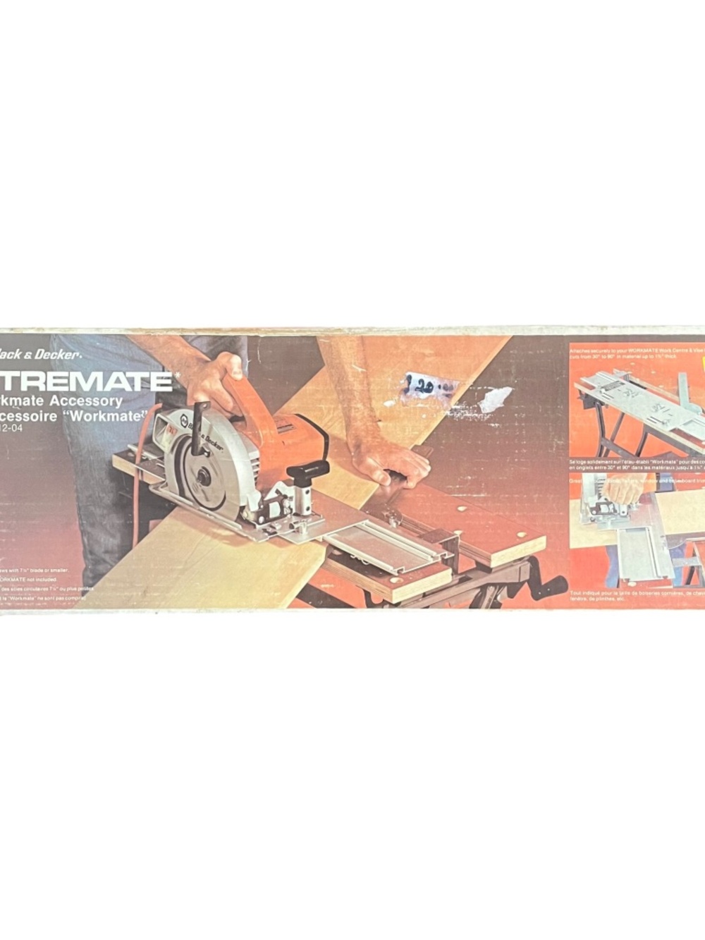 VTG Black & Decker Mitremate Mitre & Saw Guide 79-012-04 Workmate Accessory NOS